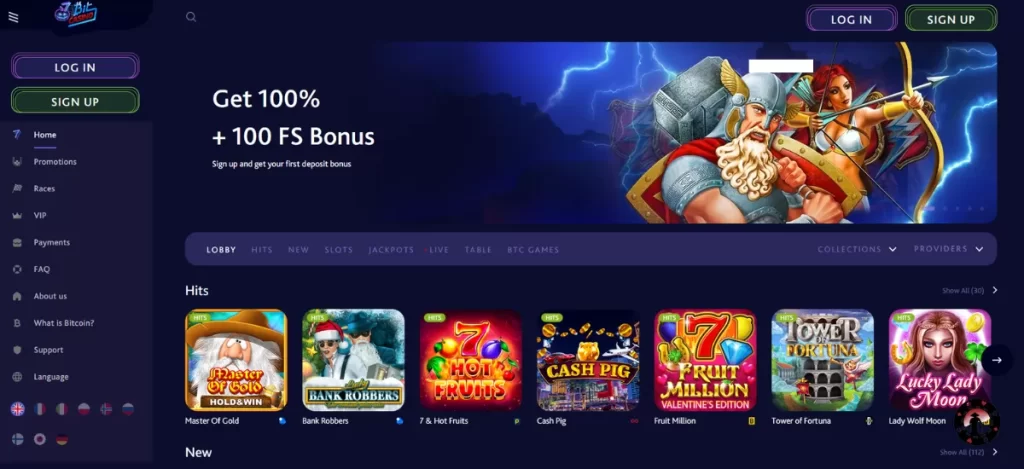 7bit casino home page